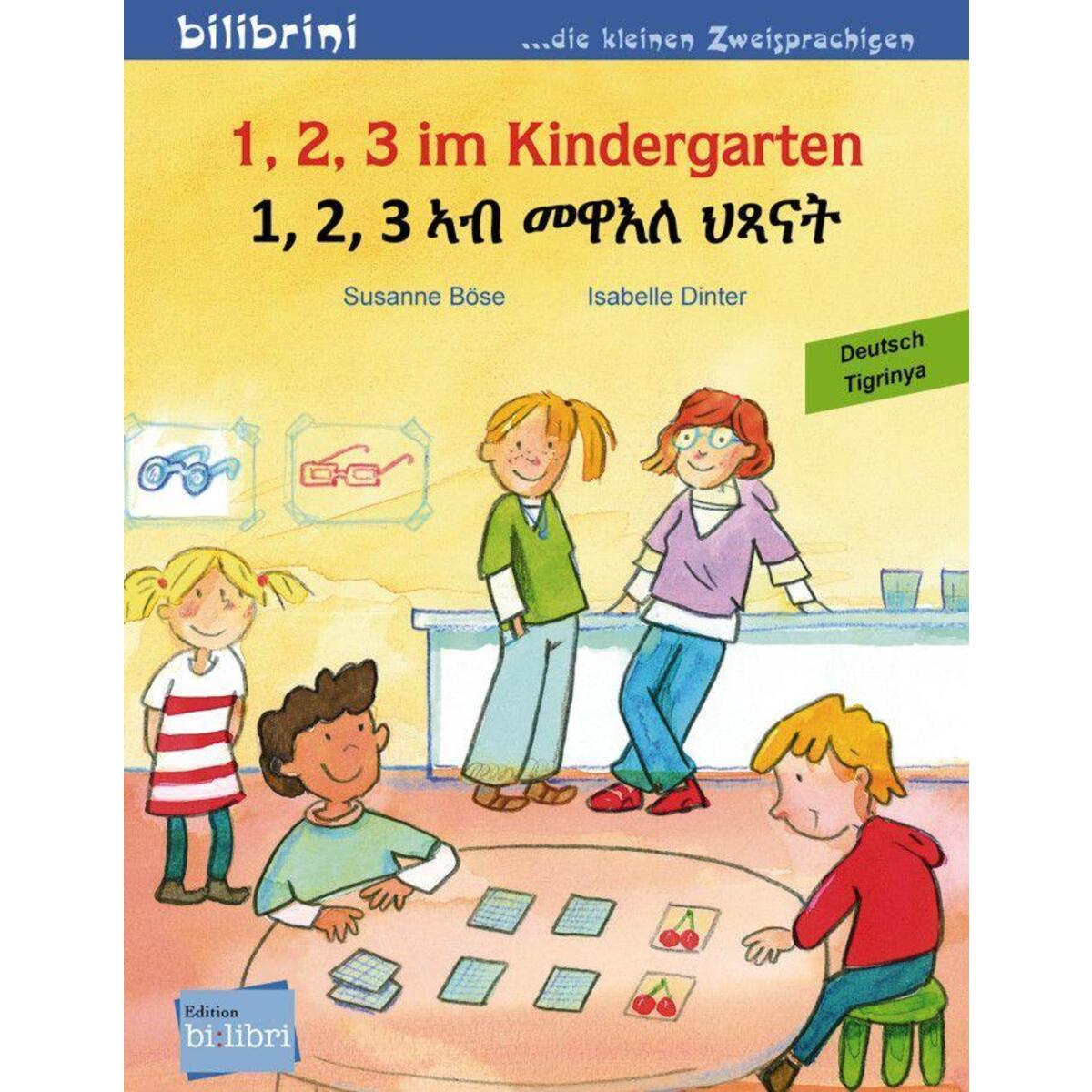 1, 2, 3 im Kindergarten Deutsch-Tigrinya von Hueber Verlag GmbH
